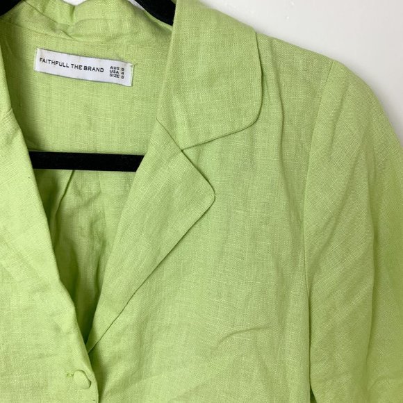 Faithfull the Brand green chaumont top 4 - Picture 6 of 8